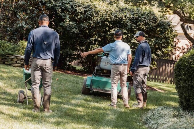 Lawn Aeration in Nashville, TN