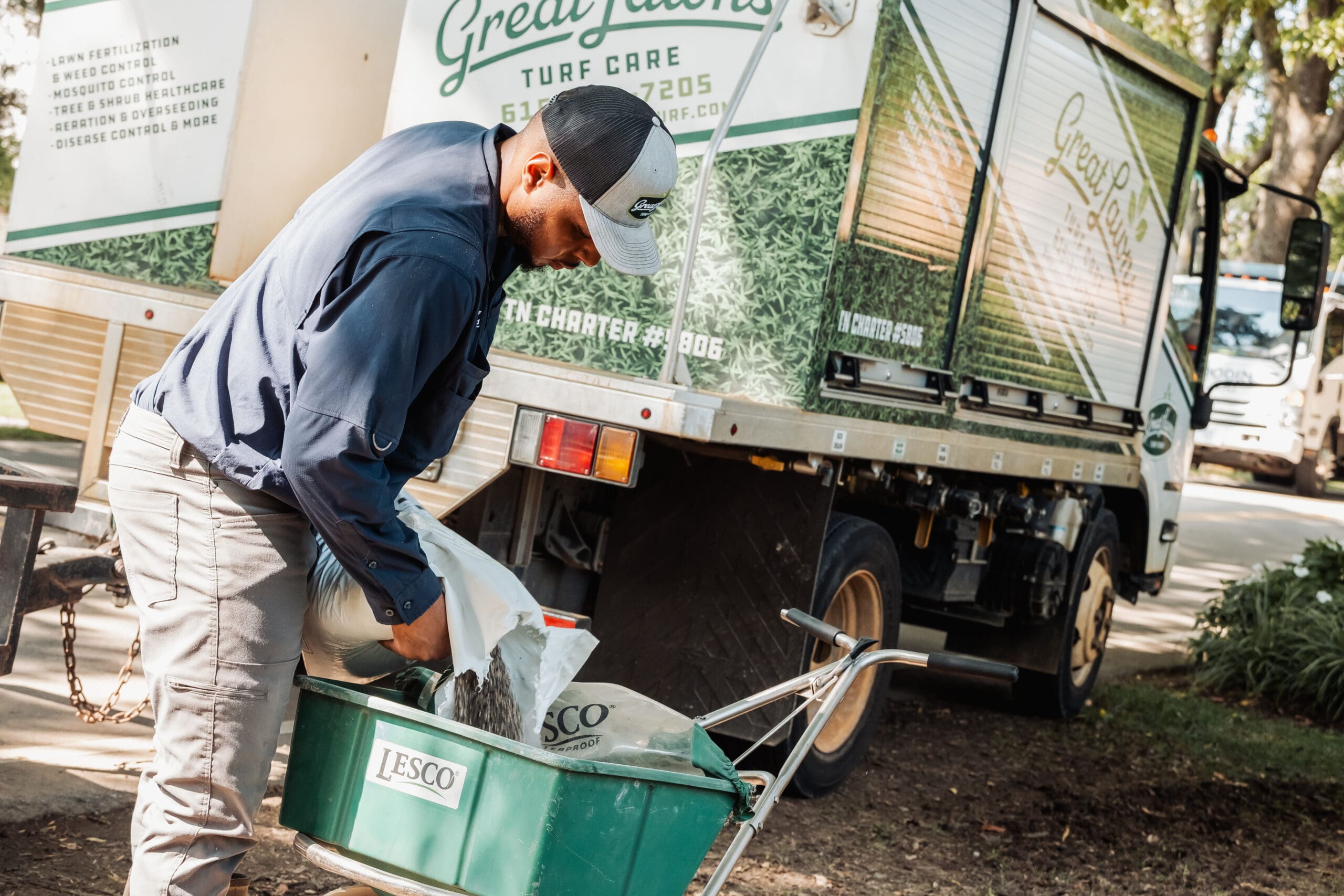 Get Your Greenest Lawn in Nashville, TN with Our Lawn Fertilization Service
